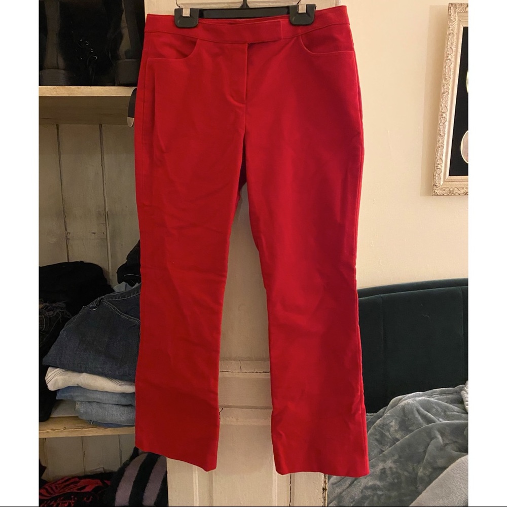 Red Theory Pants